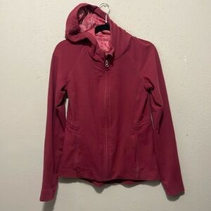 Lululemon sweater full zip up  hoodie size 6 small maroon